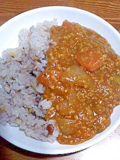 甘酒入りカレー