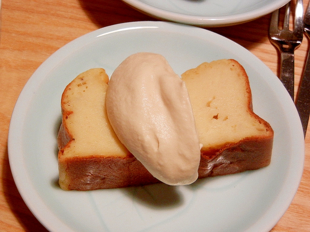 水切りヨーグルトで！バナナの焼きフロマージュ風