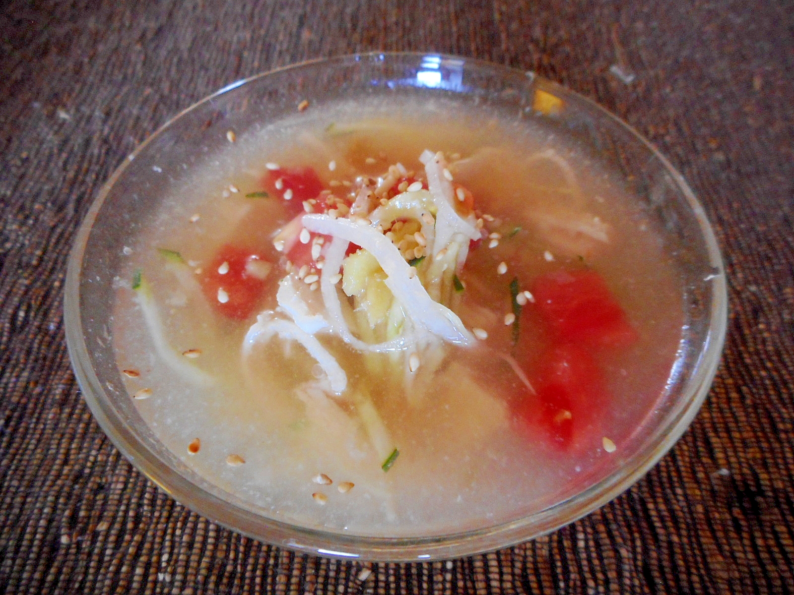 ささみとトマトとキュウリの冷たいスープ レシピ 作り方 By Mococo05 楽天レシピ ささみとトマトとキュウリの冷たいスープ レシピ 作り方 By Mococo05 楽天レシピ