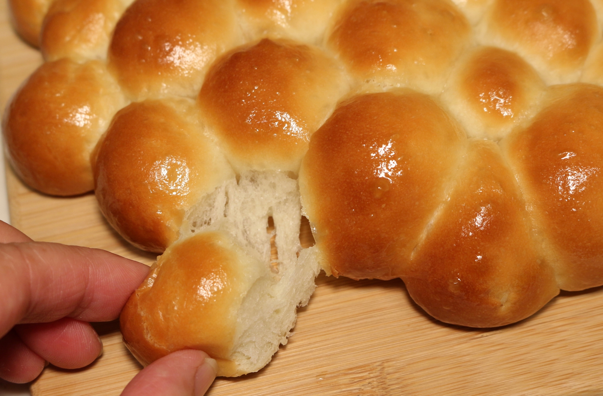 手こね無し！楽チン美味しいちぎりパン