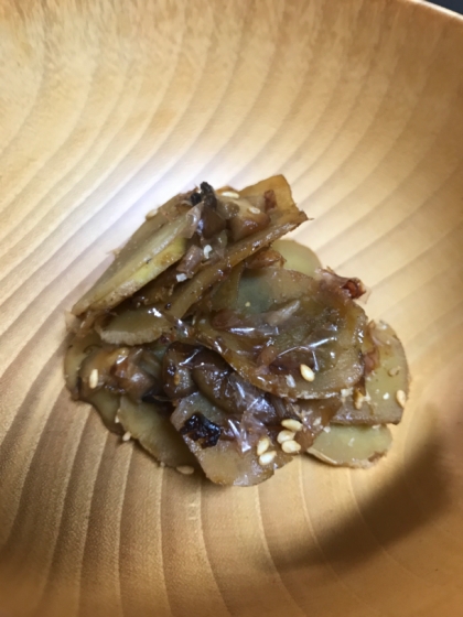生姜と椎茸の佃煮