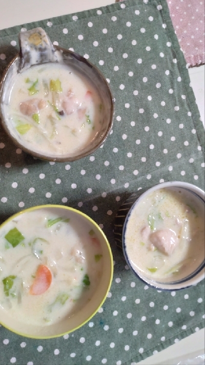 白菜消費☆鶏肉と白菜のクリーム煮