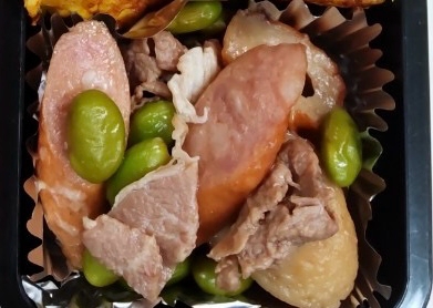 肉野菜炒めソーセージ