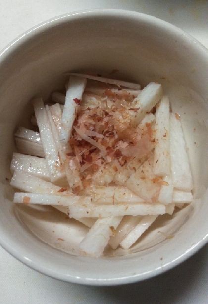 あつあつご飯に！山芋のだししょうゆあえ