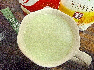 ホット♡抹茶ミルク酒
