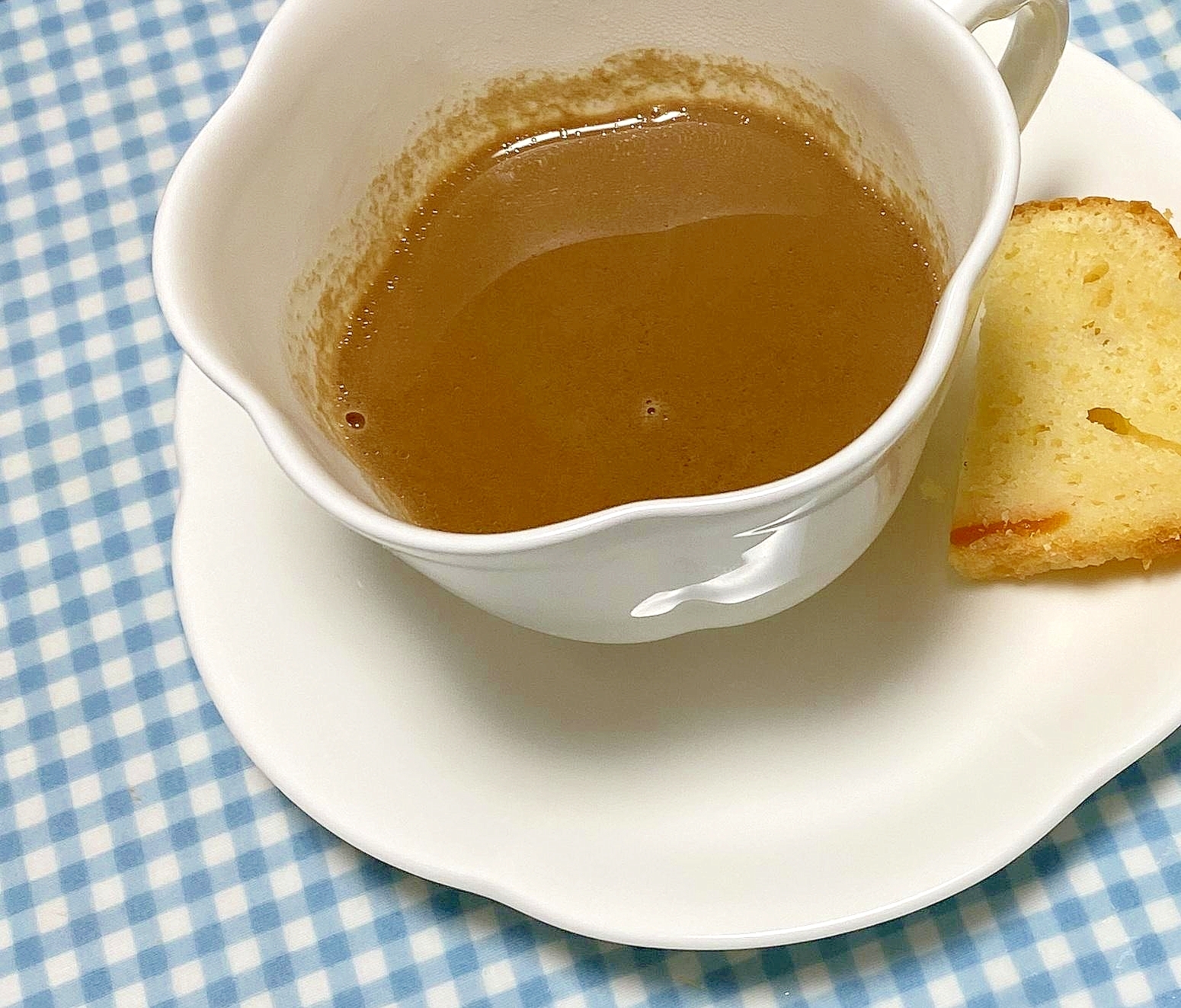 飲むデザート、アーモンドミルクのカフェモカ