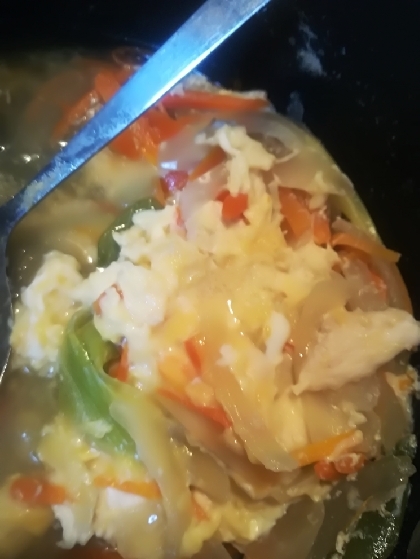 [最近何でも白だし頼み]簡単フワトロ鶏むね親子丼