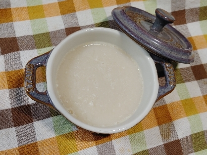 あけぼのマジックさん〜
レシピお邪魔してコチラを参考に
おろし&豆乳で優しいスープ♪
美味しく頂きました(*´¨`*)