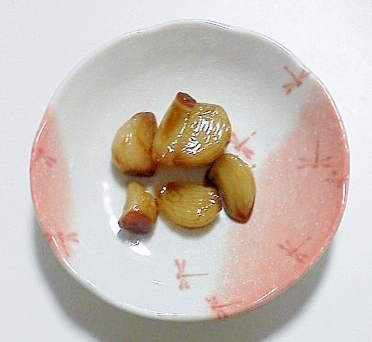 ニンニクの甘辛煮