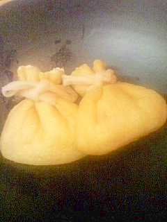 おでん 鍋料理等に簡単 餅巾着の作り方 レシピ 作り方 By ｋｅｎ1 楽天レシピ