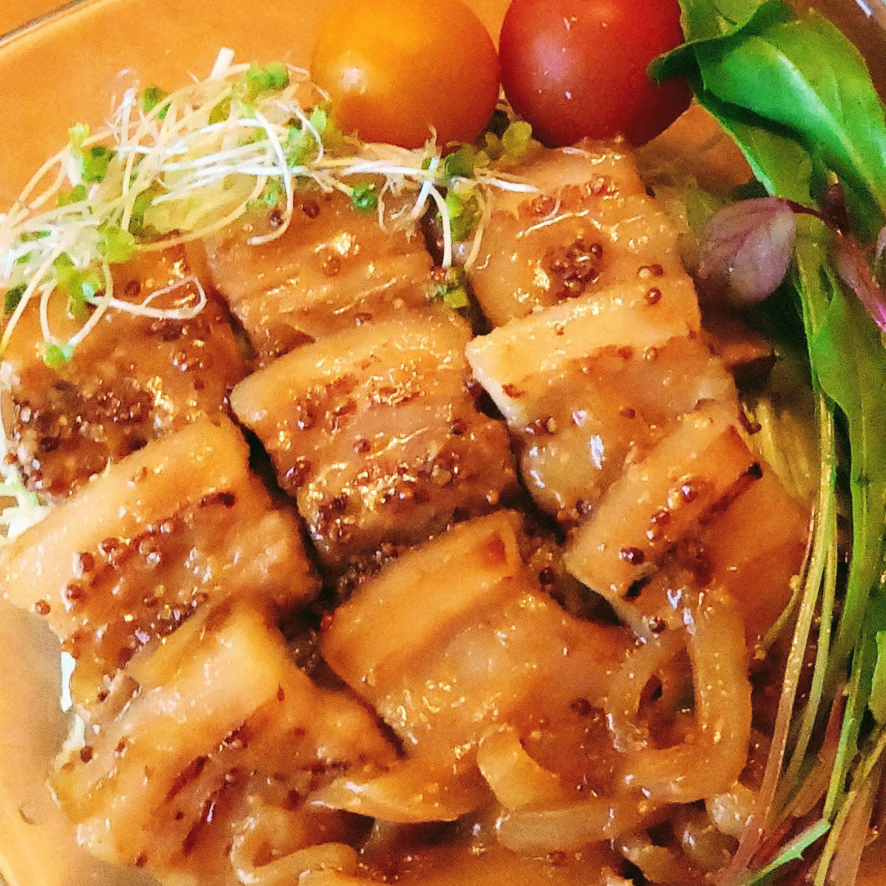 豚バラ丼