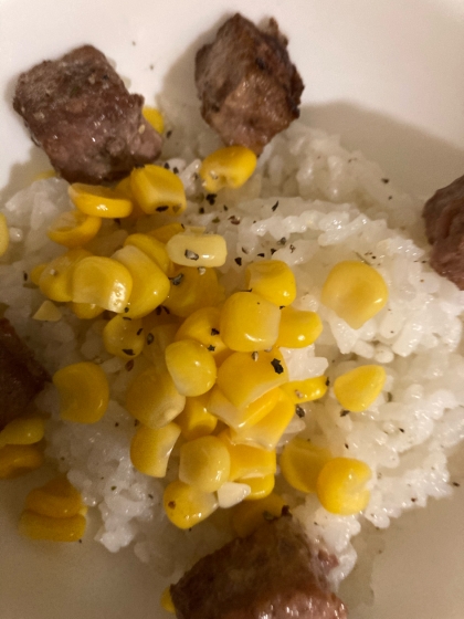 みんな大好き！ペッパーランチ風ごはん♡