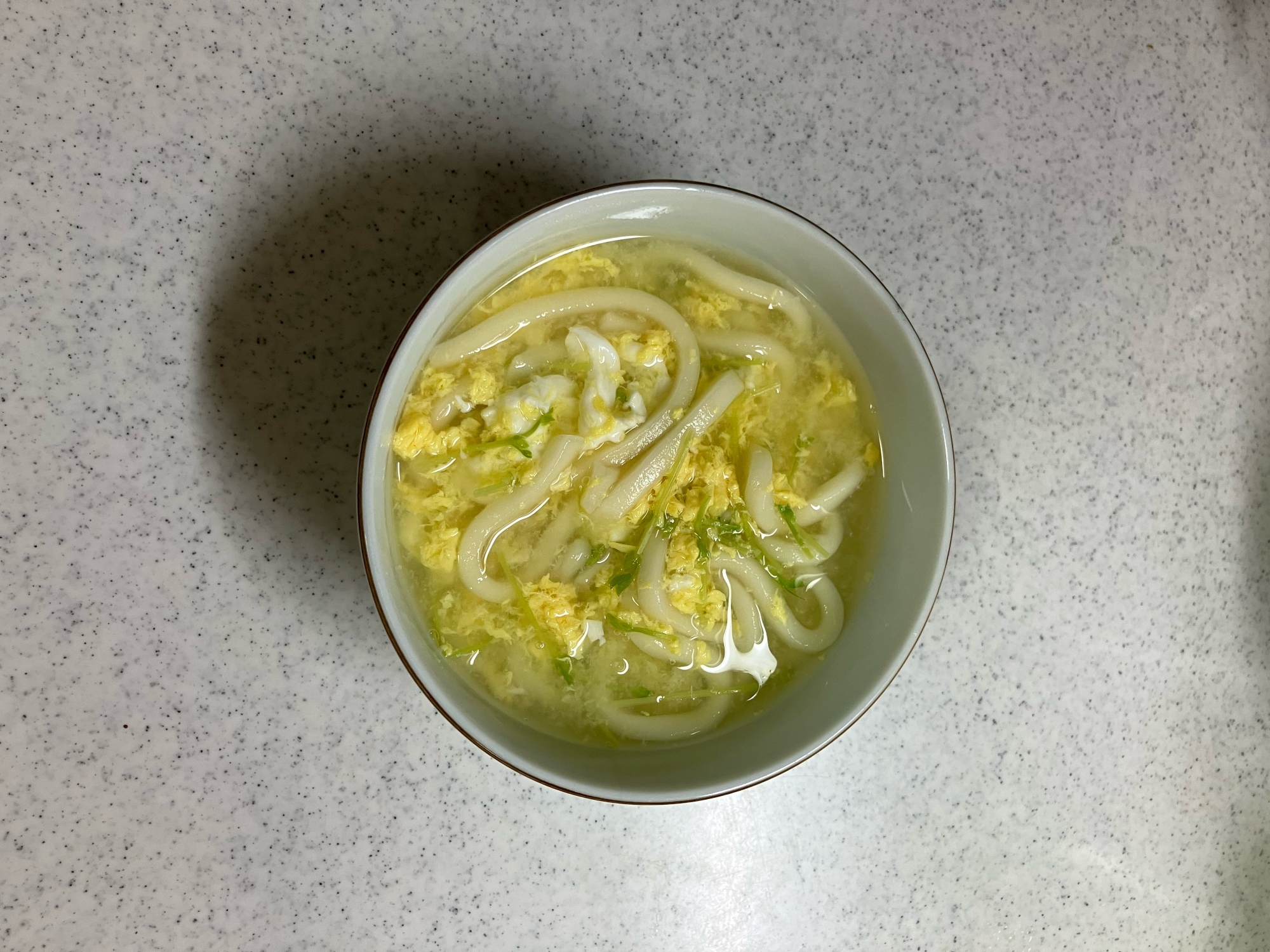 卵とじうどん★白だし