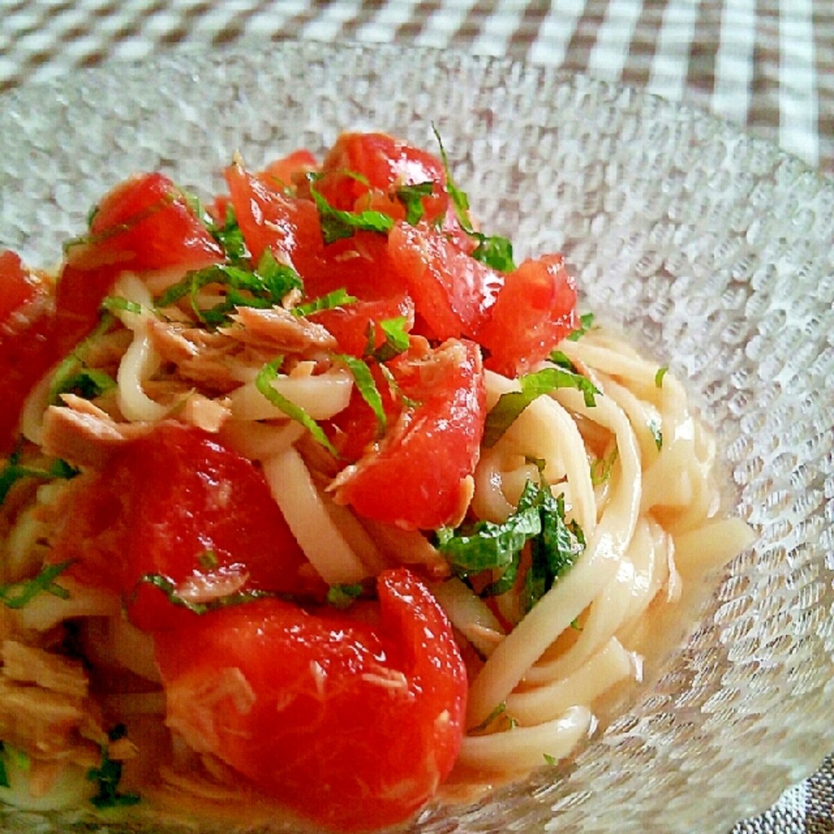 簡単美味しい ツナとトマトの冷やしうどん レシピ 作り方 By あ ち0024 楽天レシピ 簡単美味しい ツナとトマトの冷やしうどん レシピ 作り方 By あ ち0024 楽天レシピ