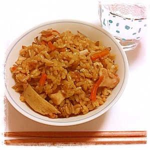 鶏の炊き込みご飯 鶏飯 レシピ 作り方 By Kent777 楽天レシピ