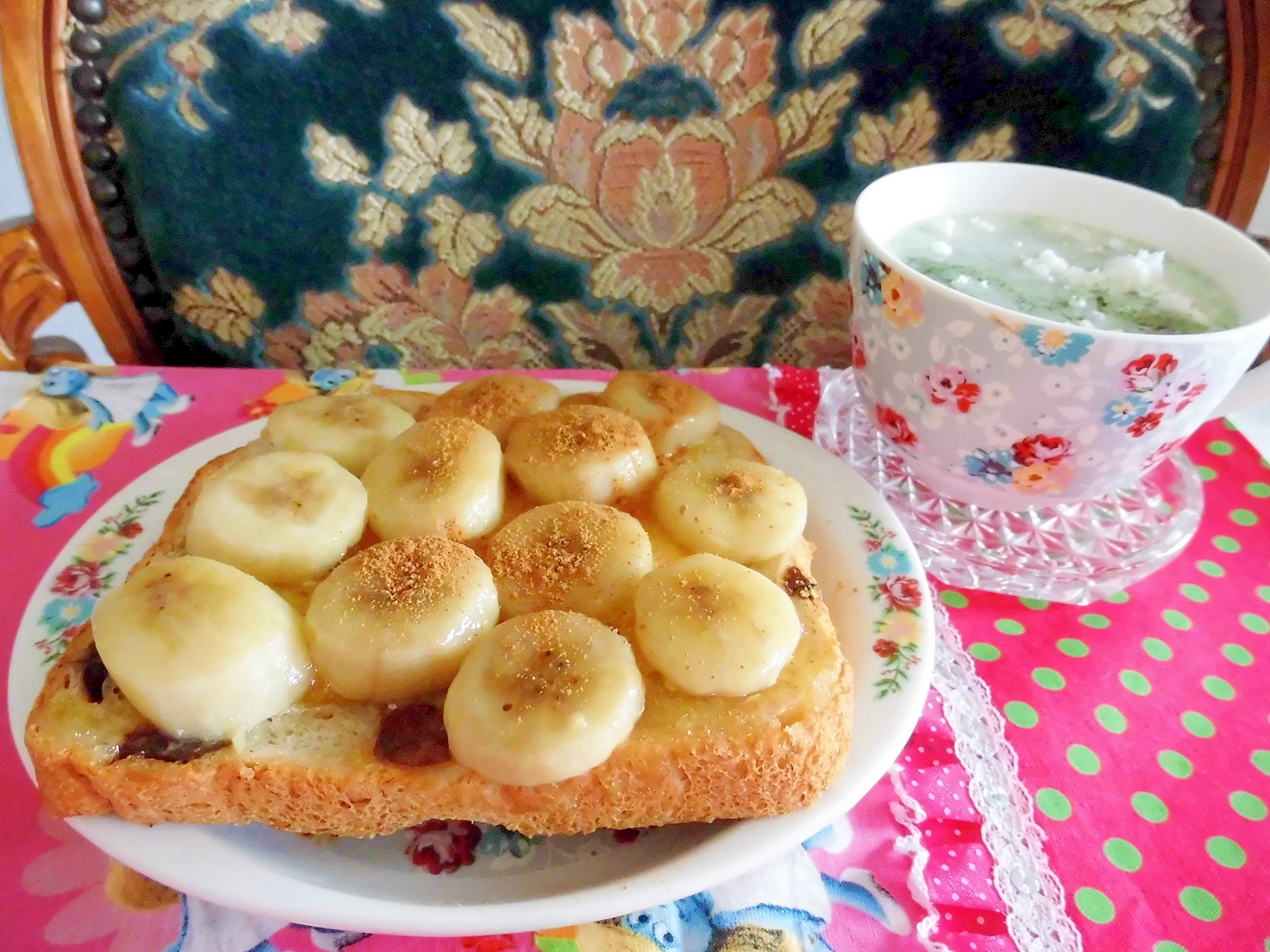 バナナトーストその4