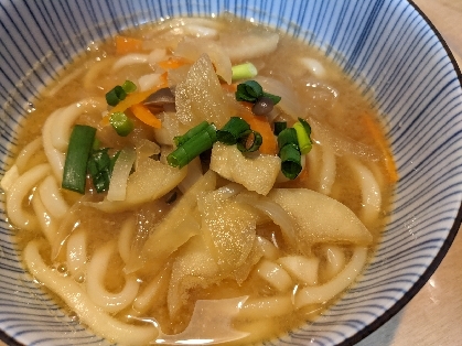 味噌汁風うどん