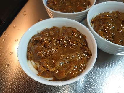 カレーライスの次の日はカレーうどんですよね(笑)めっちゃ美味しかったです。ごっつぁんでしたm(__)m