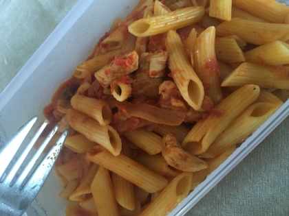 ペンネで作りました！安く手軽に美味しくできて嬉しいです！