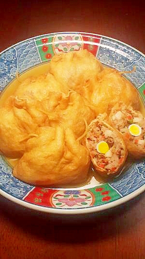 ジューシーおあげのマンナンご飯と根菜入り福袋