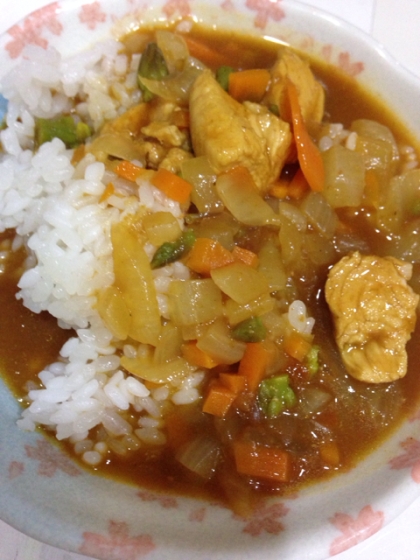 簡単ささみカレー