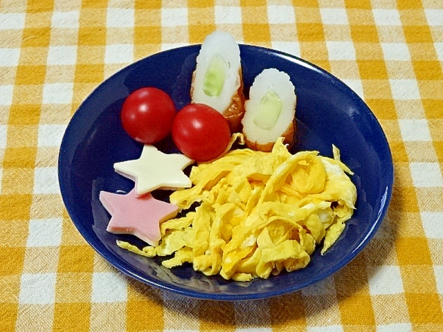 うちのおかず「七夕飾り」