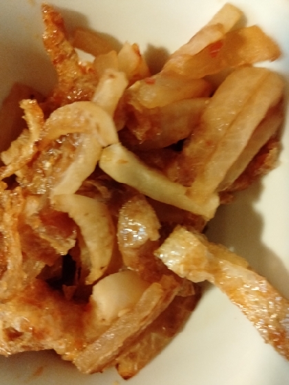 大根と油揚げの炒め煮