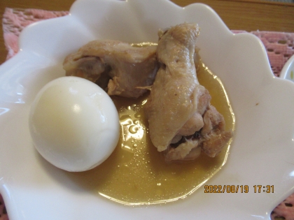 鶏手羽元のさっぱり煮