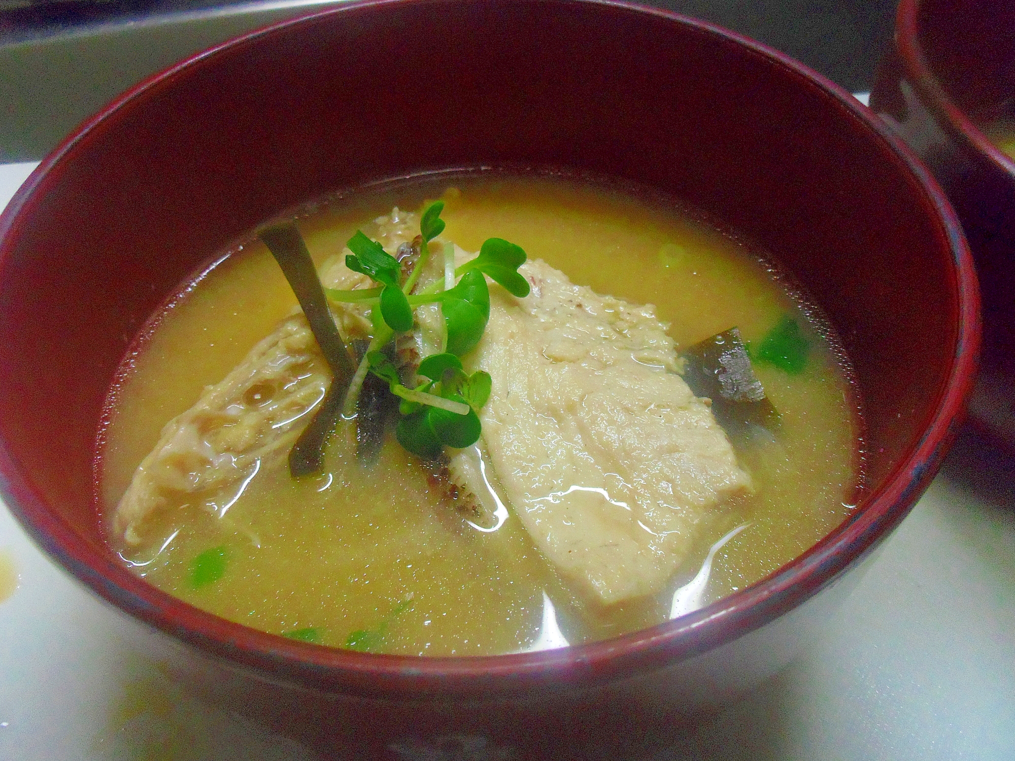 鯛のあらの味噌汁 レシピ 作り方 By Chaachan6066 楽天レシピ 鯛のあらの味噌汁 レシピ 作り方 By Chaachan6066 楽天レシピ