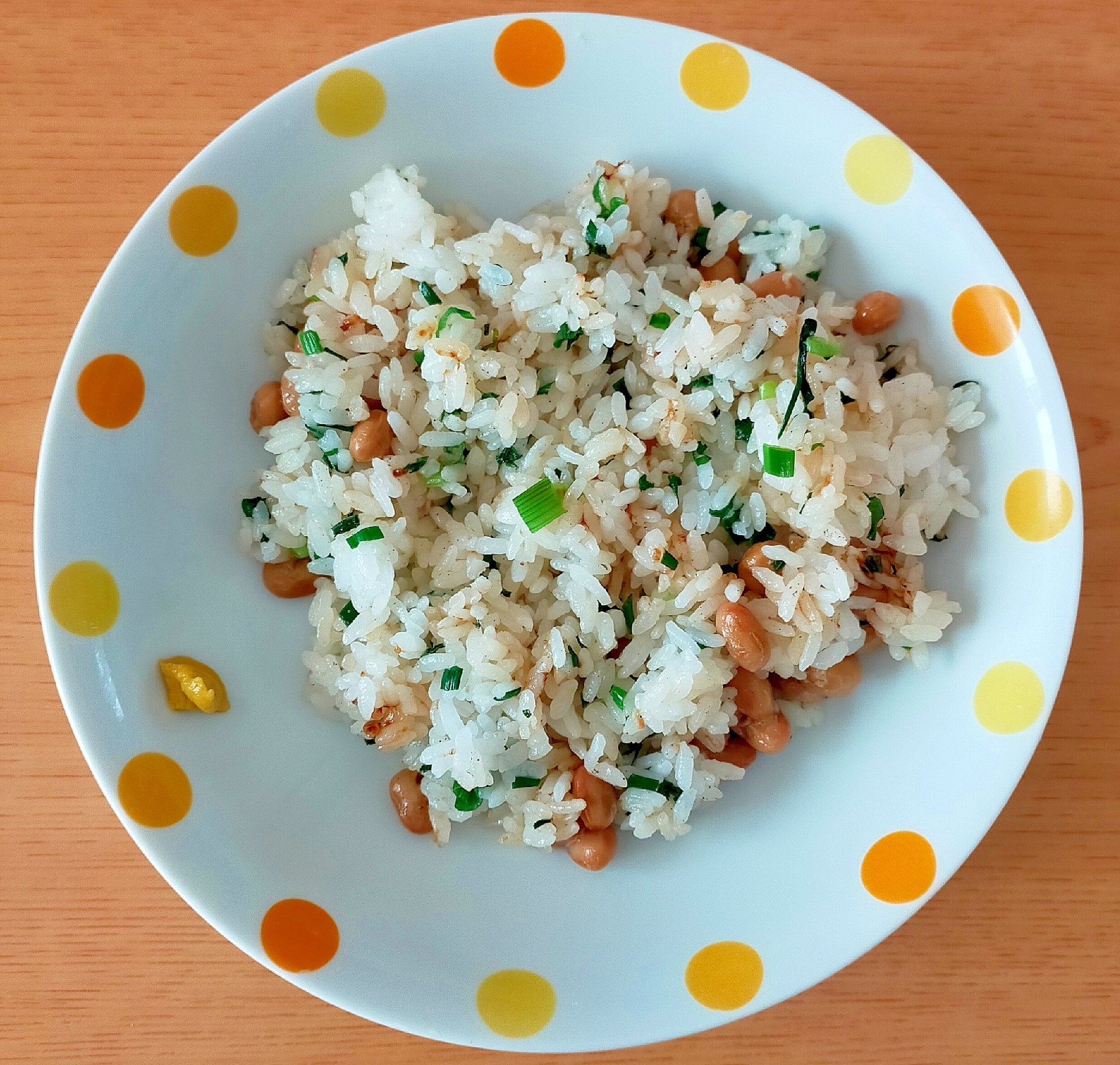 納豆焼き飯