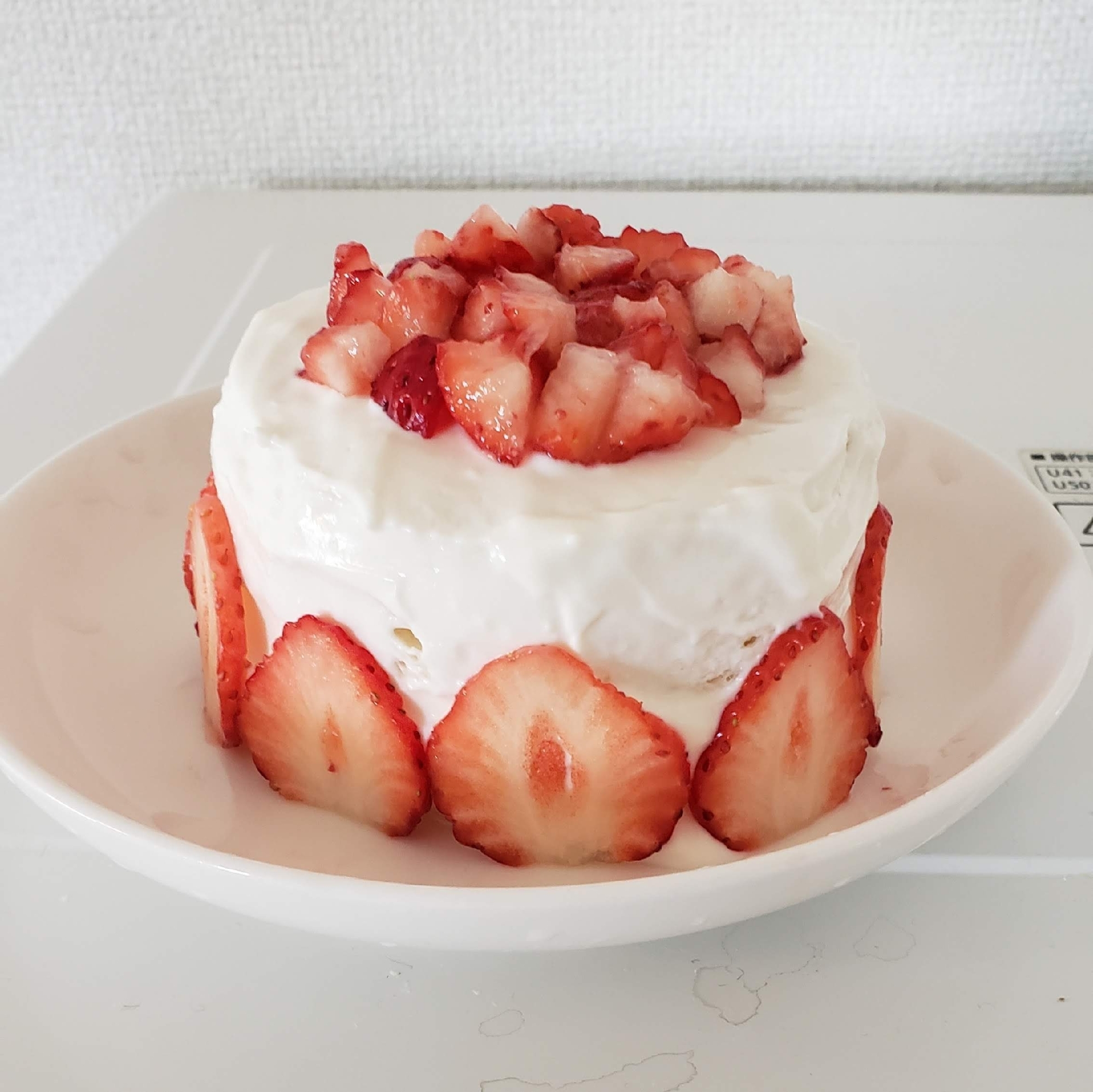 苺ケーキ☆離乳食