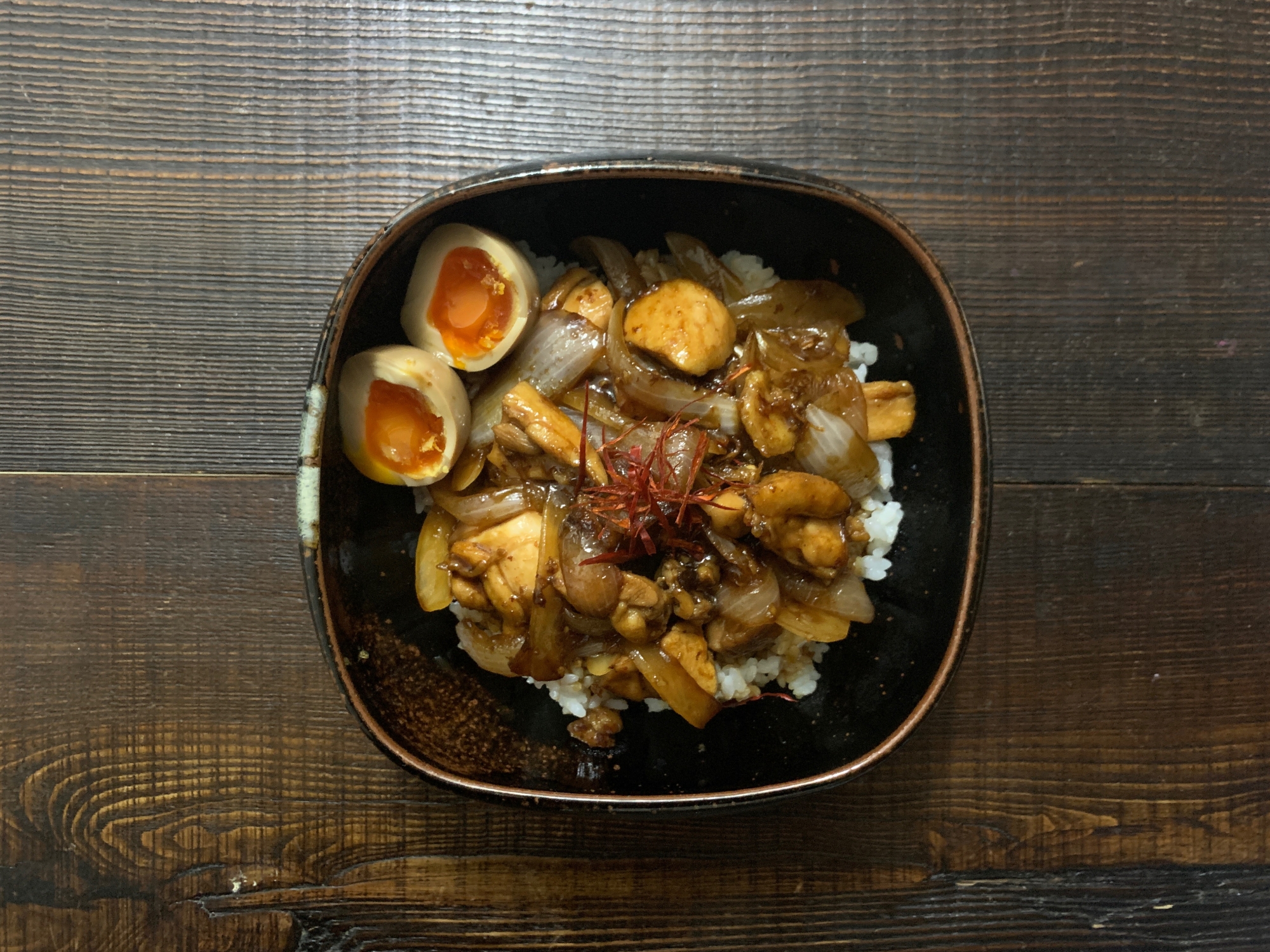 男ウケ間違いなし！鶏肉の甘辛丼！！