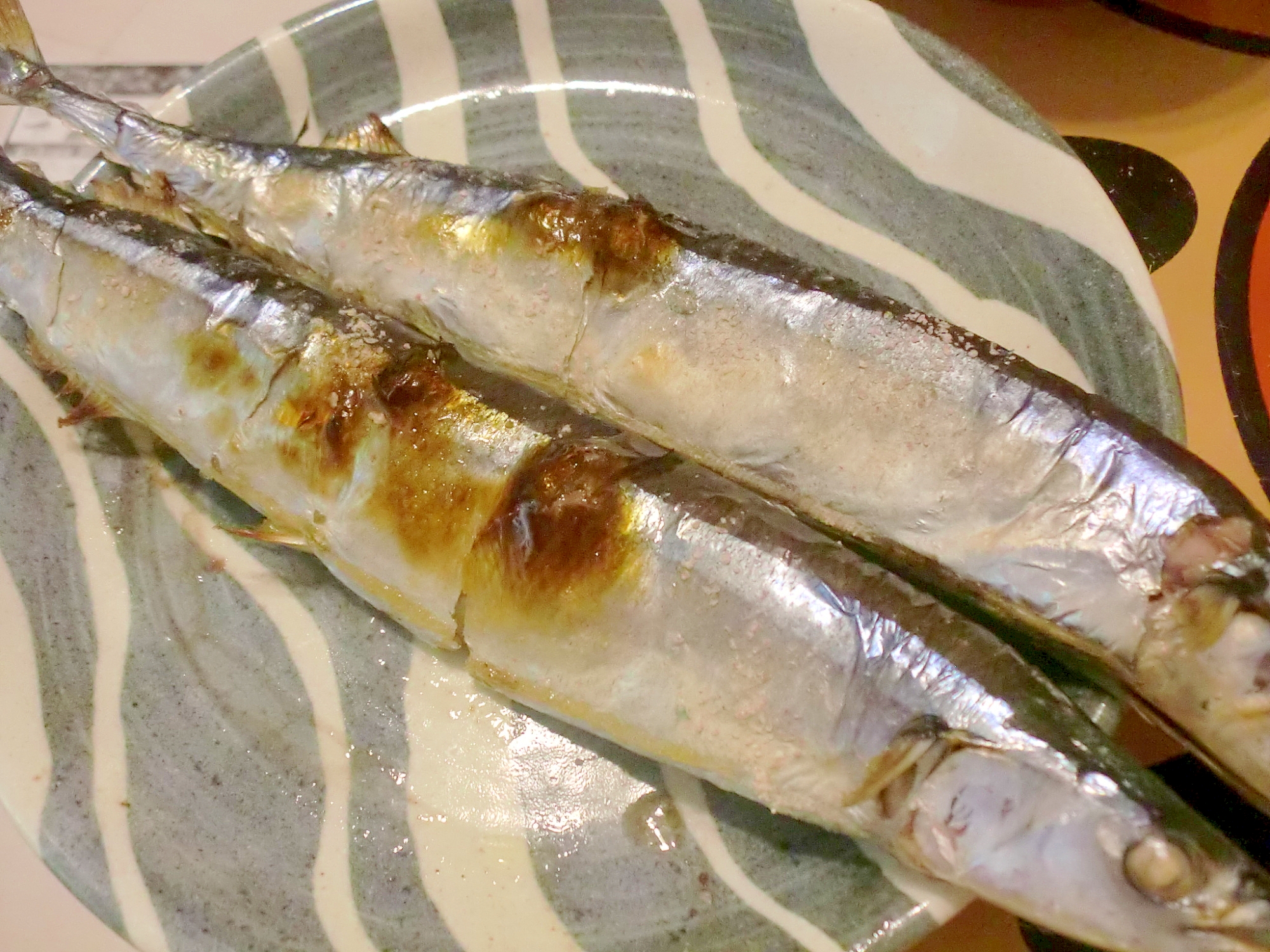 旬の秋刀魚焼き　柚子胡椒×塩麹