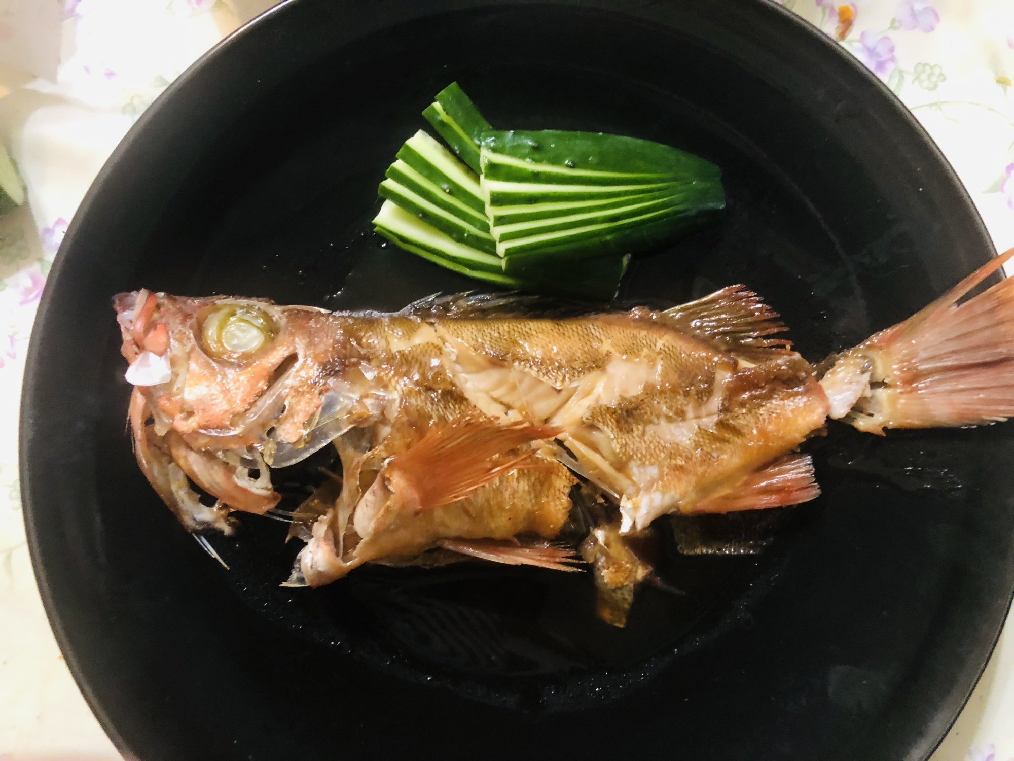 簡単メバルの煮付け