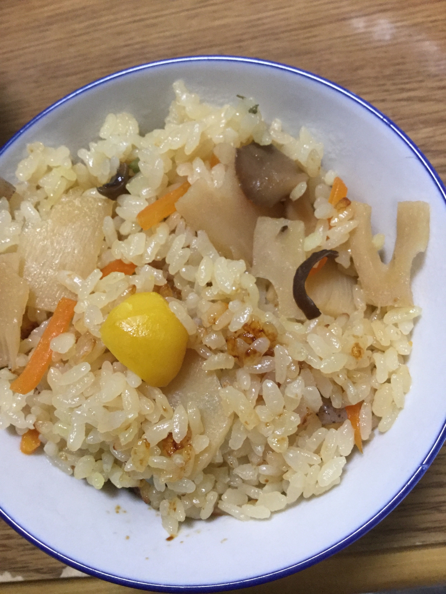 たっぷり野菜入り☆栗ご飯