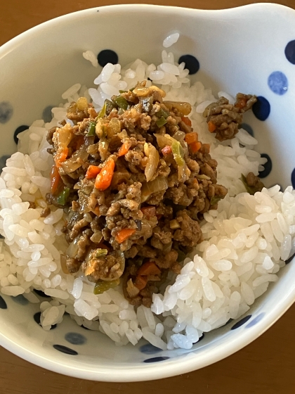 カレー粉を使ったドライカレーが作りたかったので、美味しいレシピに出会えて良かった。