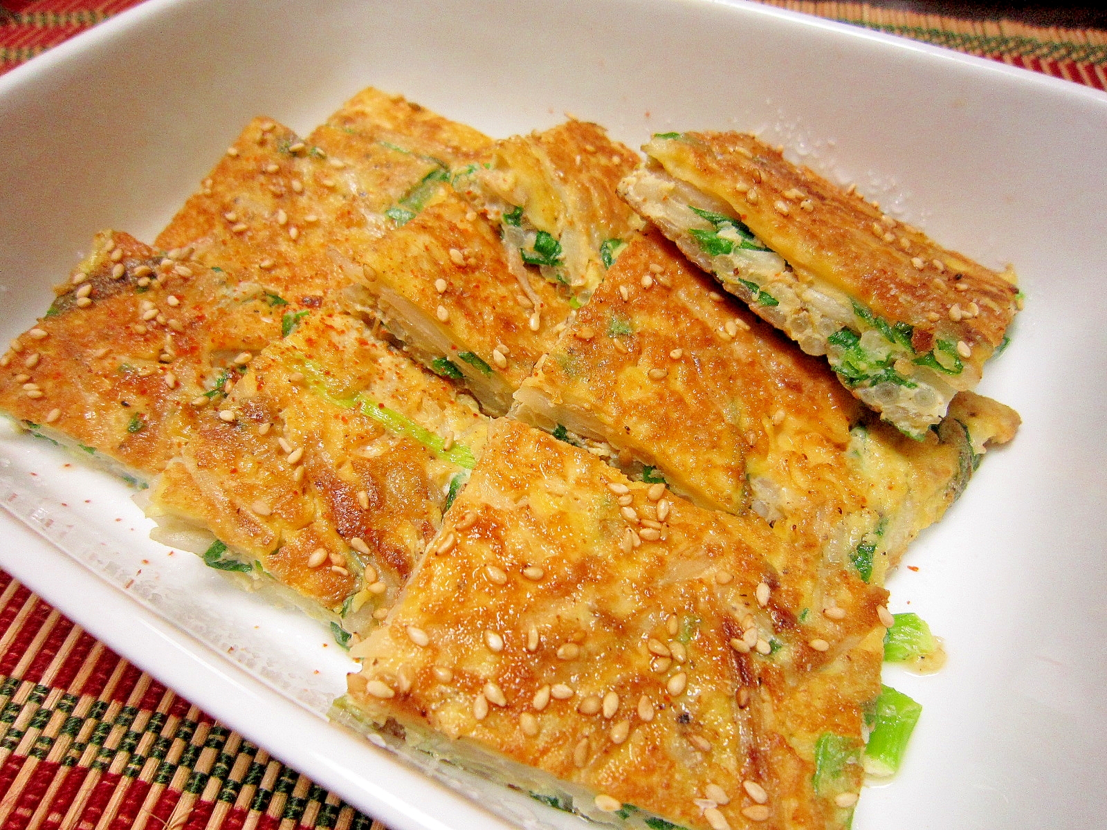 簡単 モヤシのチジミ風 レシピ 作り方 By Cappuccio1124 楽天レシピ