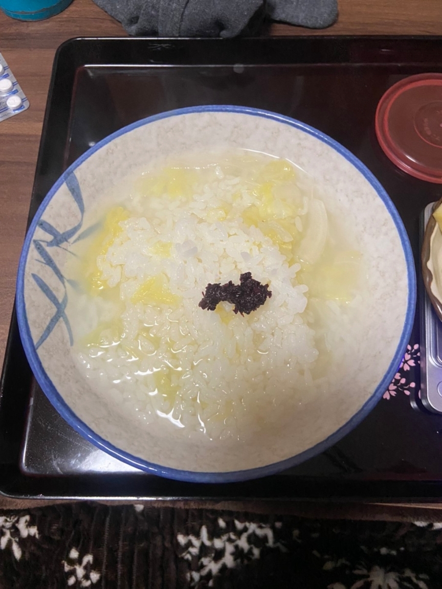 紫蘇白菜粥