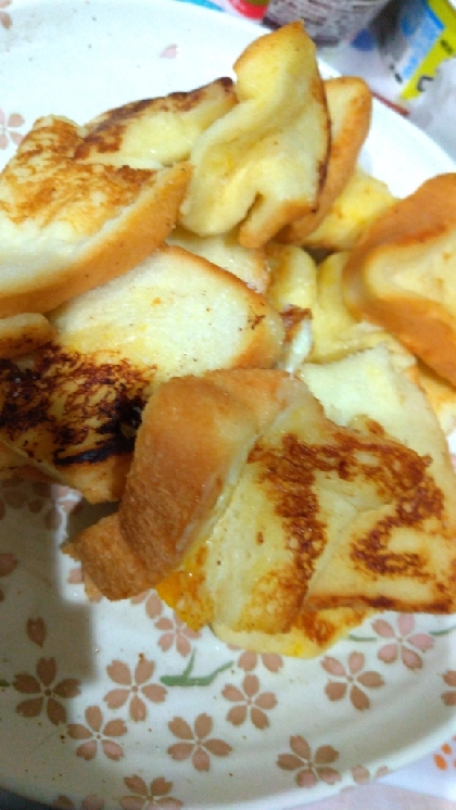 レンジで時短！柔らかじゅわ〜なフレンチトースト
