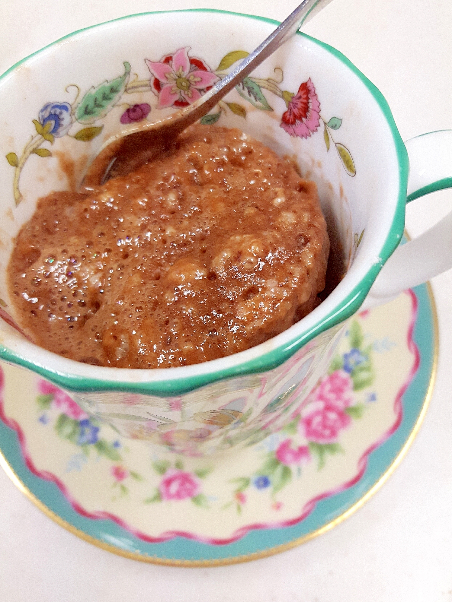 Hm レンチンマグカップケーキwith調整ココア レシピ 作り方 By Acchan66 楽天レシピ