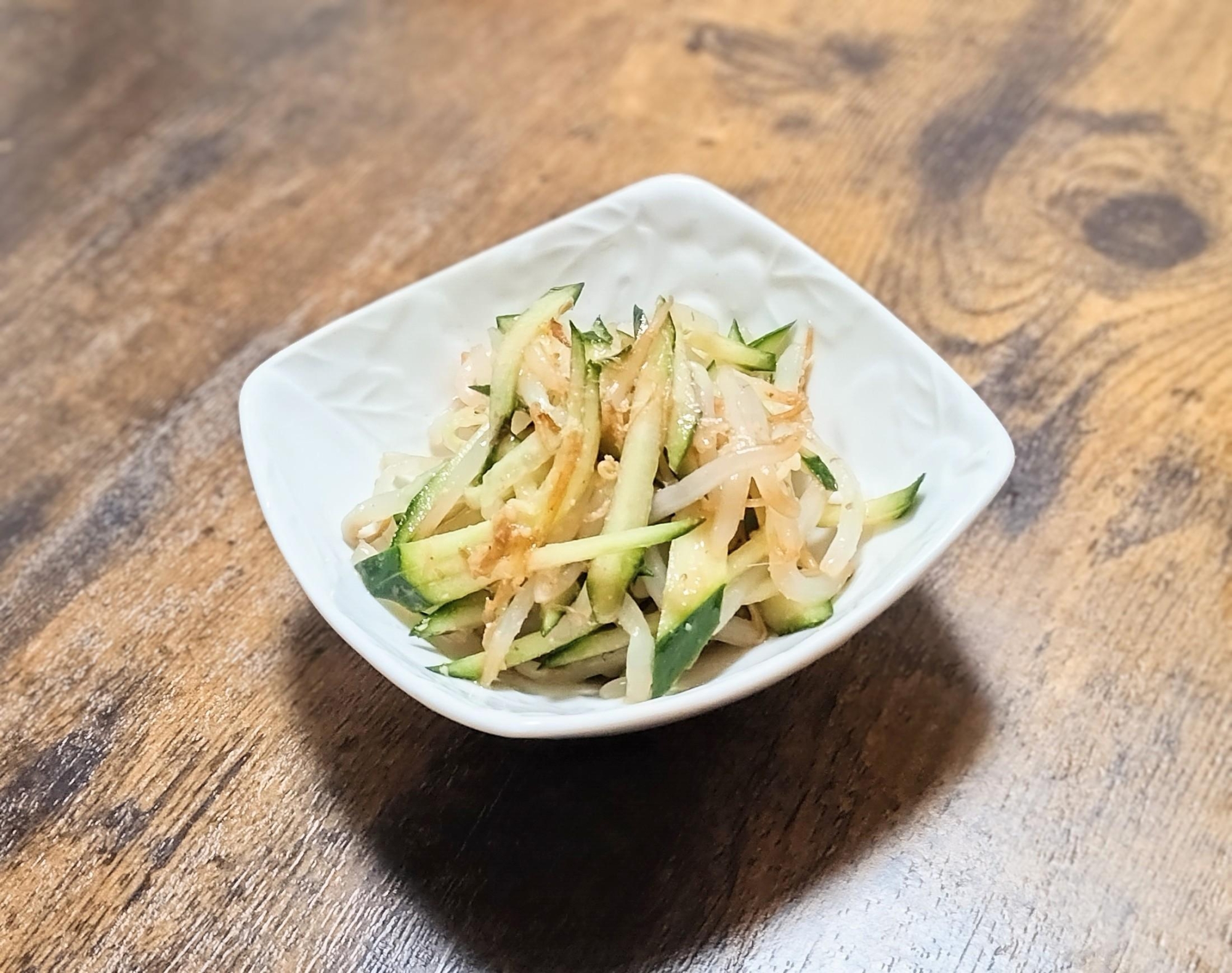 もやし・きゅうりの簡単和え物♪
