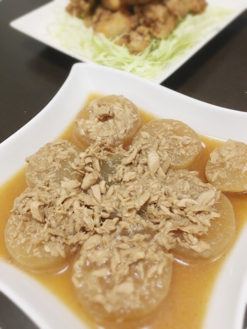 秋〜冬の定番おかず☆大根のツナ缶煮