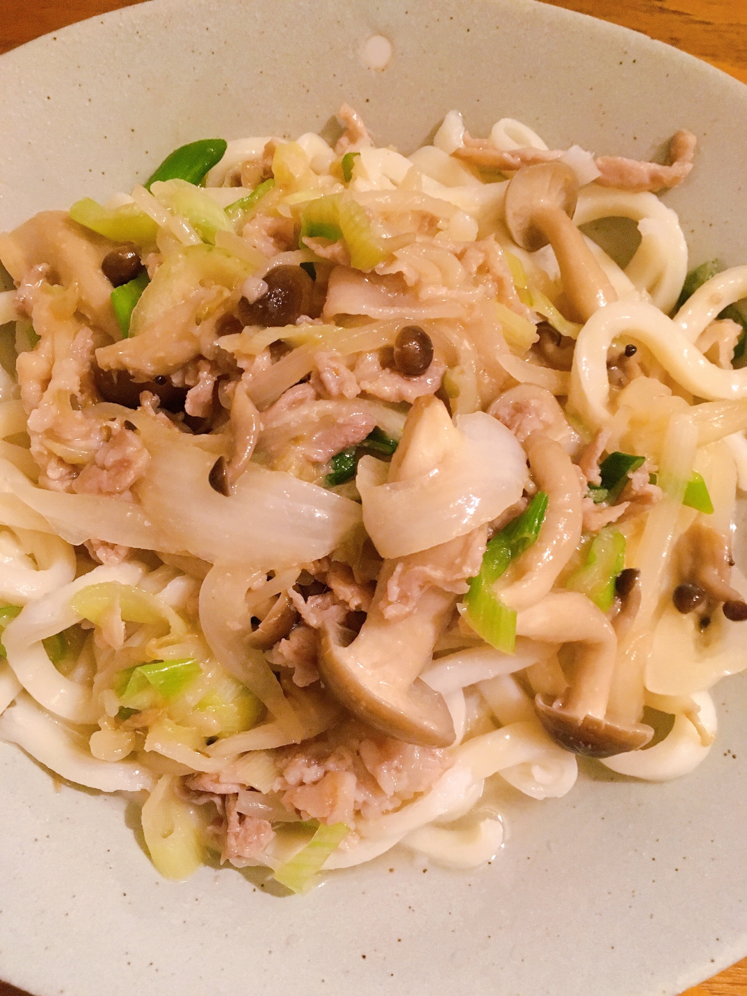 甘味噌肉うどん