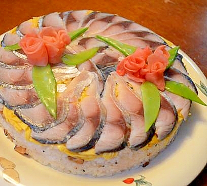 しめ鯖の押し寿司