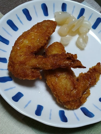 チキチキボーンにあこがれる手羽先揚げ