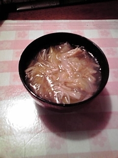 ダイエットにも！春雨とえのきの中華風スープ