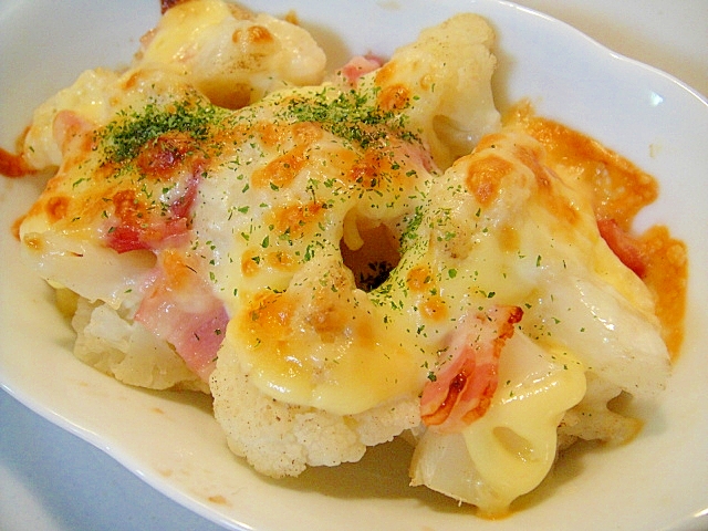 カリフラワーとベーコンのマヨチーズ焼き レシピ 作り方 By Mint74 楽天レシピ カリフラワーとベーコンのマヨチーズ焼き レシピ 作り方 By Mint74 楽天レシピ