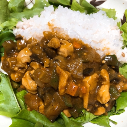 鶏肉と夏野菜のカレー