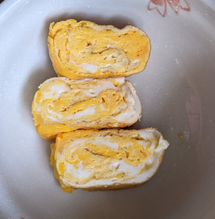 クリームチーズ入り卵焼き
