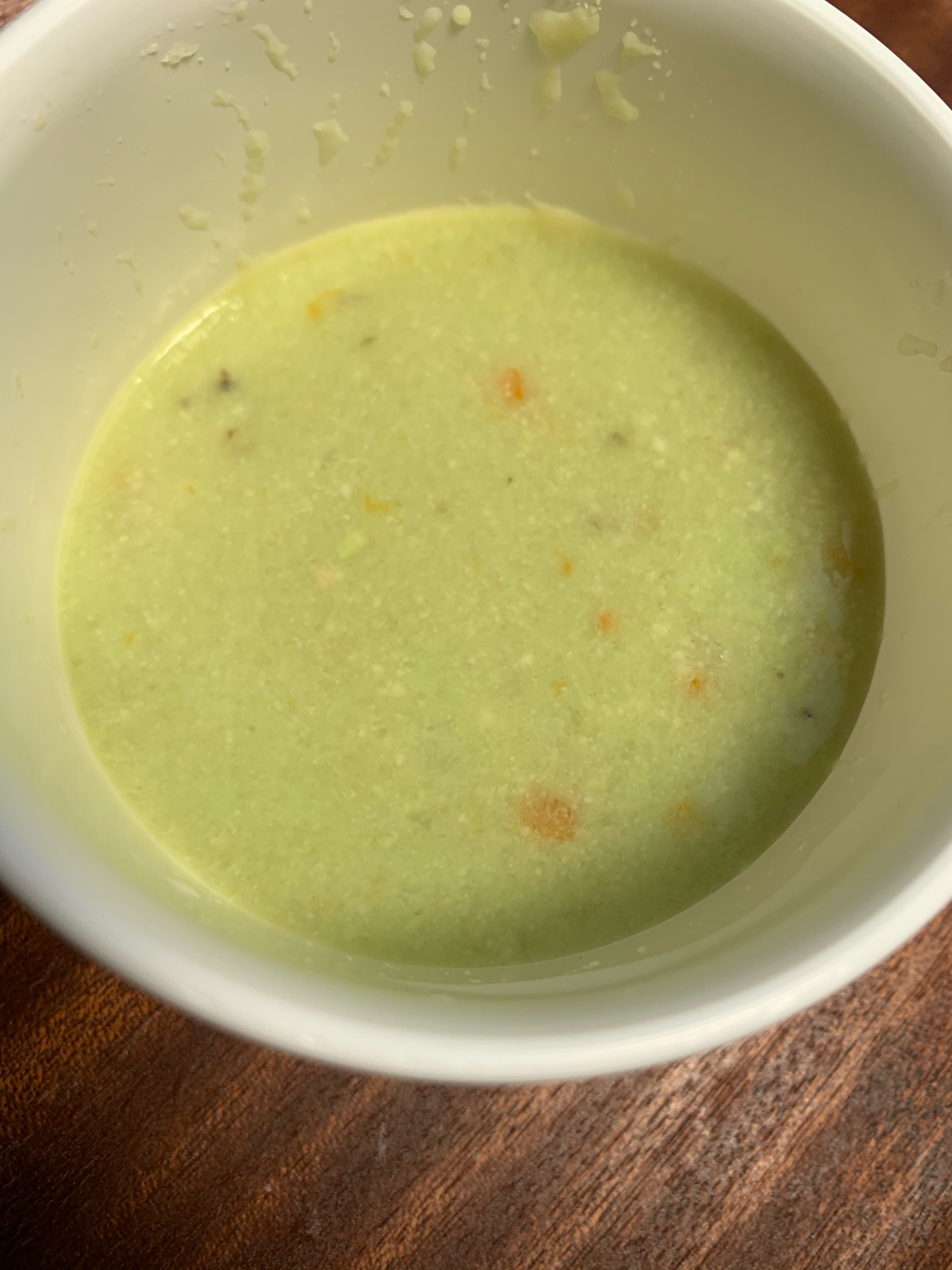 離乳食中期☆枝豆とささみのスープ